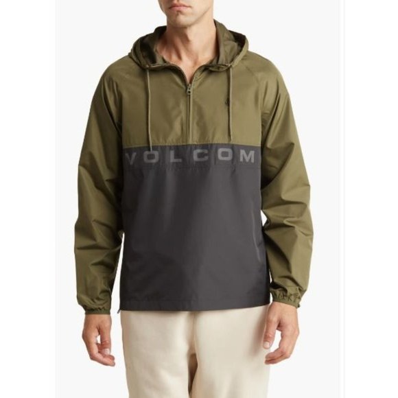 Volcom Eckerton Hooded‎ Anorak Jacket - NWT - Size M - Picture 1 of 5